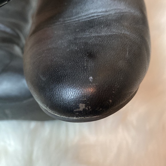 Bamboo Over the Knee Faux Leather Boots Size 6.5 - Picture 9 of 9